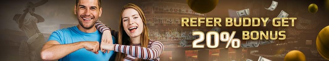 Refferal Bonus 20%